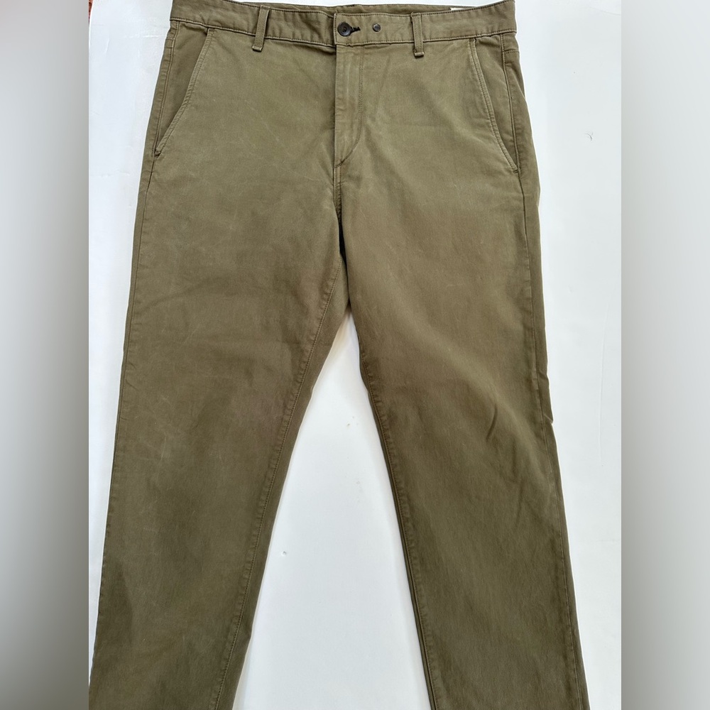 Rag & Bone Green Chinos Classic Cotton Twill